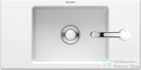 Duravit VERO AIR 500x250 mm-es bútorral aláépíthető mosdó jobb oldali csaplyukkal,0724500008