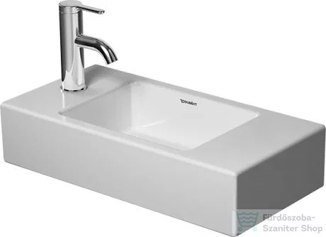 Duravit VERO AIR 500x250 mm-es bútorral aláépíthető mosdó bal oldali csaplyukkal,0724500009
