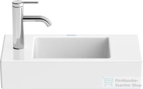Duravit VERO AIR 500x250 mm-es bútorral aláépíthető mosdó bal oldali csaplyukkal,0724500009