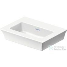   Duravit WHITE TULIP 450x330 mm-es bútorral aláépíthető csaplyuk nélküli mosdó,0737450070