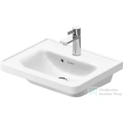   Duravit D-NEO 500x400 mm-es bútorral aláépíthető kézmosó, fehér 0742500000