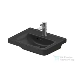   Duravit D-NEO 500x400 mm-es bútorral aláépíthető kézmosó, matt antracit 0742501300