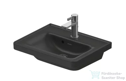 Duravit D-NEO 500x400 mm-es bútorral aláépíthető kézmosó, matt antracit 0742501300
