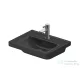 Duravit D-NEO 500x400 mm-es bútorral aláépíthető kézmosó, matt antracit 0742501300
