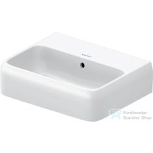   Duravit QATEGO 45x35 cm-es fali mosdó csaplyuk nélkül, fehér 0746450060