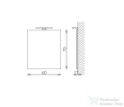 TBoss Floating Mirror Easy 60 tükör led világítással 07500