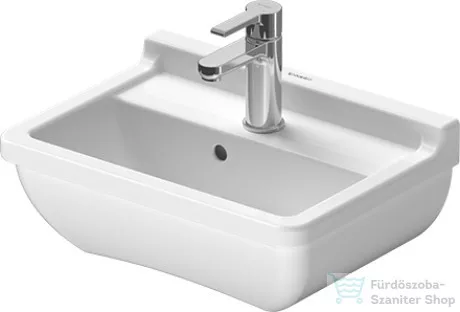 Duravit STARCK 3 45x32 cm-es kézmosó Wondergliss bevonattal,07504500001