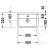 Duravit STARCK 3 45x32 cm-es kézmosó,0750450000