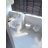 Duravit STARCK 3 45x32 cm-es kézmosó,0750450000