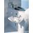 Duravit STARCK 3 45x32 cm-es kézmosó,0750450000