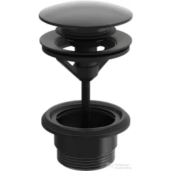  Hansa click-clack leeresztő mosdóhoz,matt fekete 0764010033
