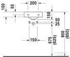 Duravit Architec 36x38 kézmosó, kikönnyítve 0766350000 ( 076635 )