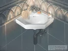 Duravit 1930 Series 59,5x45 sarokkézmosó 0793420000 ( 079342 )
