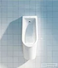 Duravit Starck 3 hátsó vízbekötésű piszoár légymatricával 0827250007 ( 082725 )