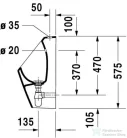 Duravit D-Code 082830 vizelde felső bekötésű 0828300000 ( 082830 )