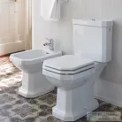 Duravit 1930 Series wc öblítőtartály Dual gombos, vízbekötés alul balra,Wondergliss bevonattal,0872200051