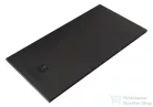 Kludi TERRA 140x70 cm-es RAKSOLID zuhanytálca szifon nélkül, matt fekete 08DW0139