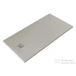   Kludi TERRA 140x70 cm-es RAKSOLID zuhanytálca szifon nélkül, matt világosszürke 08DW01O2