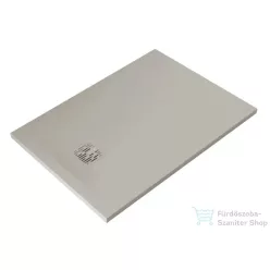   Kludi TERRA 70x100 cm-es RAKSOLID zuhanytálca szifon nélkül, matt világosszürke 08DW03O2