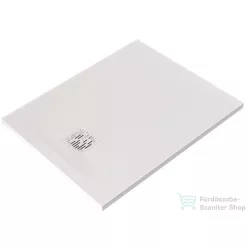   Kludi TERRA 70x90 cm-es RAKSOLID zuhanytálca szifon nélkül, matt fehér 08DW0453