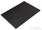 Kludi TERRA 120x80 cm-es RAKSOLID zuhanytálca szifon nélkül, matt fekete 08DW0739