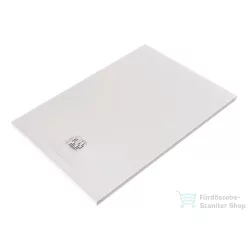   Kludi TERRA 120x80 cm-es RAKSOLID zuhanytálca szifon nélkül, matt fehér 08DW0753