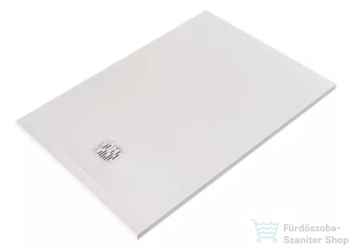 Kludi TERRA 120x80 cm-es RAKSOLID zuhanytálca szifon nélkül, matt fehér 08DW0753