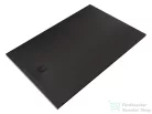 Kludi TERRA 100x160 cm-es RAKSOLID zuhanytálca szifon nélkül, matt fekete 08DW1539