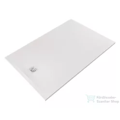  Kludi TERRA 100x160 cm-es RAKSOLID zuhanytálca szifon nélkül, matt fehér 08DW1553
