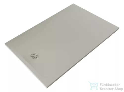 Kludi TERRA 100x160 cm-es RAKSOLID zuhanytálca szifon nélkül, matt világosszürke 08DW15O2