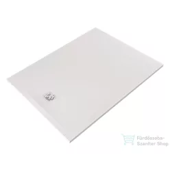   Kludi TERRA 100x140 cm-es RAKSOLID zuhanytálca szifon nélkül, matt fehér 08DW1653