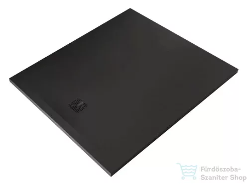 Kludi TERRA 100x120 cm-es RAKSOLID zuhanytálca szifon nélkül, matt fekete 08DW1739