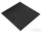 Kludi TERRA 100x100 cm-es RAKSOLID zuhanytálca szifon nélkül, matt fekete 08DW1839