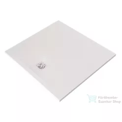   Kludi TERRA 100x100 cm-es RAKSOLID zuhanytálca szifon nélkül, matt fehér 08DW1853