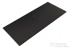 Kludi TERRA 170x70 cm-es RAKSOLID zuhanytálca szifon nélkül, matt fekete 08DW1939
