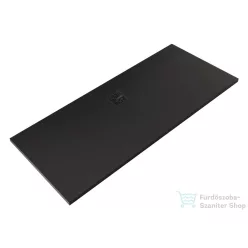   Kludi TERRA 170x70 cm-es RAKSOLID zuhanytálca szifon nélkül, matt fekete 08DW1939