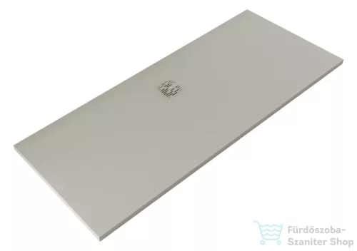 Kludi TERRA 170x70 cm-es RAKSOLID zuhanytálca szifon nélkül, matt világosszürke 08DW19O2