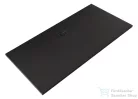 Kludi TERRA 170x80 cm-es RAKSOLID zuhanytálca szifon nélkül, matt fekete 08DW2039