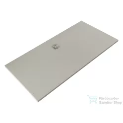   Kludi TERRA 170x80 cm-es RAKSOLID zuhanytálca szifon nélkül, matt világosszürke 08DW20O2