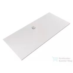   Kludi TERRA 180x80 cm-es RAKSOLID zuhanytálca szifon nélkül, matt fehér 08DW2153