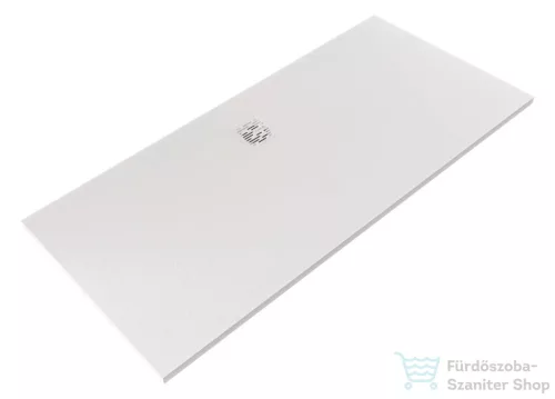 Kludi TERRA 180x80 cm-es RAKSOLID zuhanytálca szifon nélkül, matt fehér 08DW2153