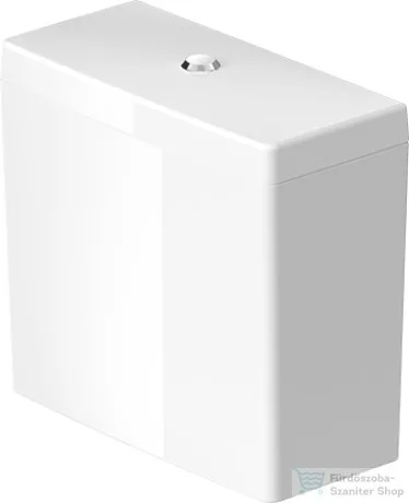 Duravit STARCK 3 monoblokkos wc tartály Wondergliss bevonattal,6/3L,vízbekötés balra alul,09201000051