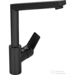   Hansa Hansatwist Protec mosogató csaptelep,matt fekete 0920220333