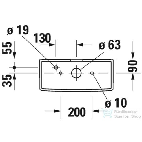 Duravit STARCK 3 monoblokkos wc tartály 6/3L,vízbekötés balra alul,Wondergliss bevonattal,09281000051