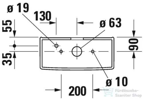 Duravit STARCK 3 monoblokkos wc tartály 6/3L,vízbekötés balra alul,0928100005