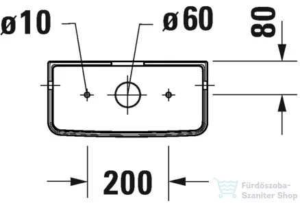 Duravit D-NEO öblítőtartály,6/3 L,jobb,vagy bal oldali bekötéssel,Wondergliss bevonattal, fehér 09440000051