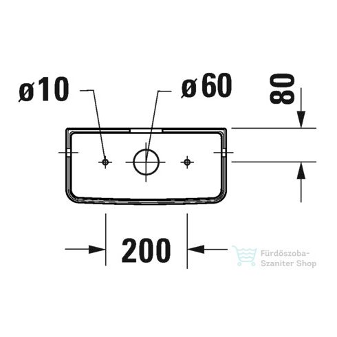 Duravit D-NEO öblítőtartály,6/3 L,jobb,vagy bal oldali bekötéssel, fehér 0944000005
