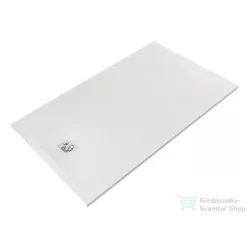  Kludi TERRA 160x90 cm-es RAKSOLID zuhanytálca szifon nélkül, matt fehér 09DW0553