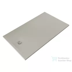   Kludi TERRA 160x90 cm-es RAKSOLID zuhanytálca szifon nélkül, matt világosszürke 09DW05O2