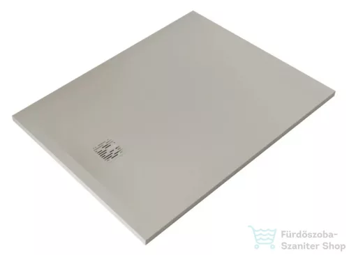 Kludi TERRA 120x90 cm-es RAKSOLID zuhanytálca szifon nélkül, matt világosszürke 09DW07O2